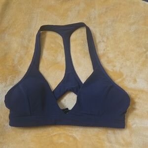Lululemon Athletica Deep Blue Racerback Sports Bra